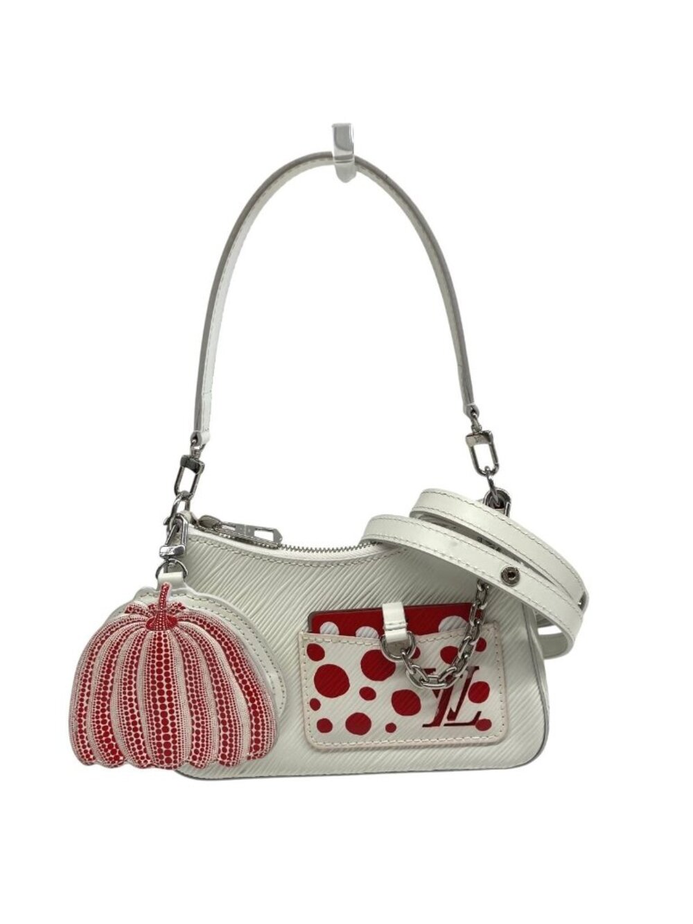 Louis Vuitton Yayoi Kusama Collaboration LV YK Marais Rini Epi Shoulder Bag